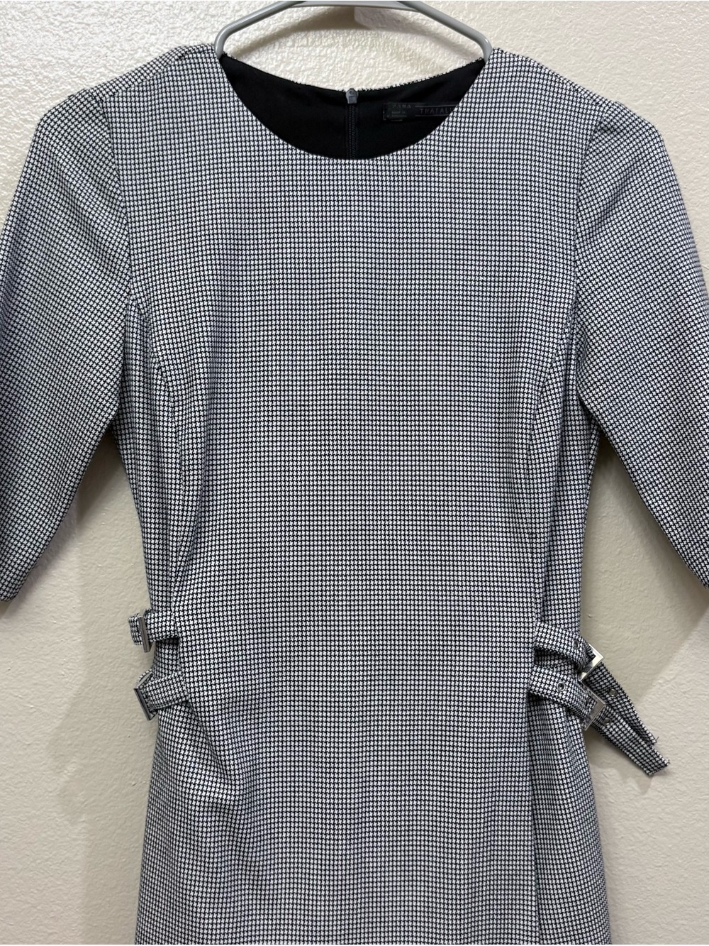 ZARA Trafulac Houndstooth Romper